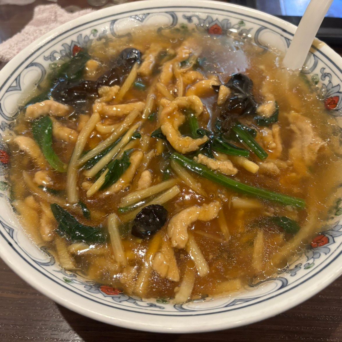 細切り肉ラーメン