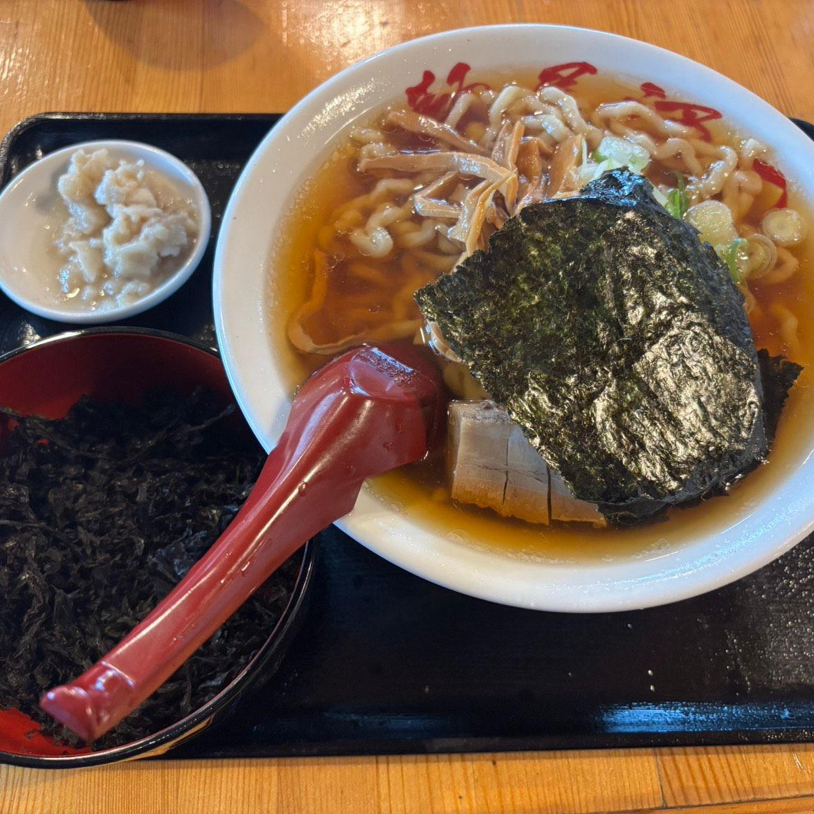 ラーメン岩のり脂