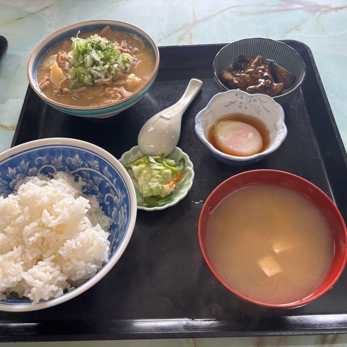 もつ煮込み定食