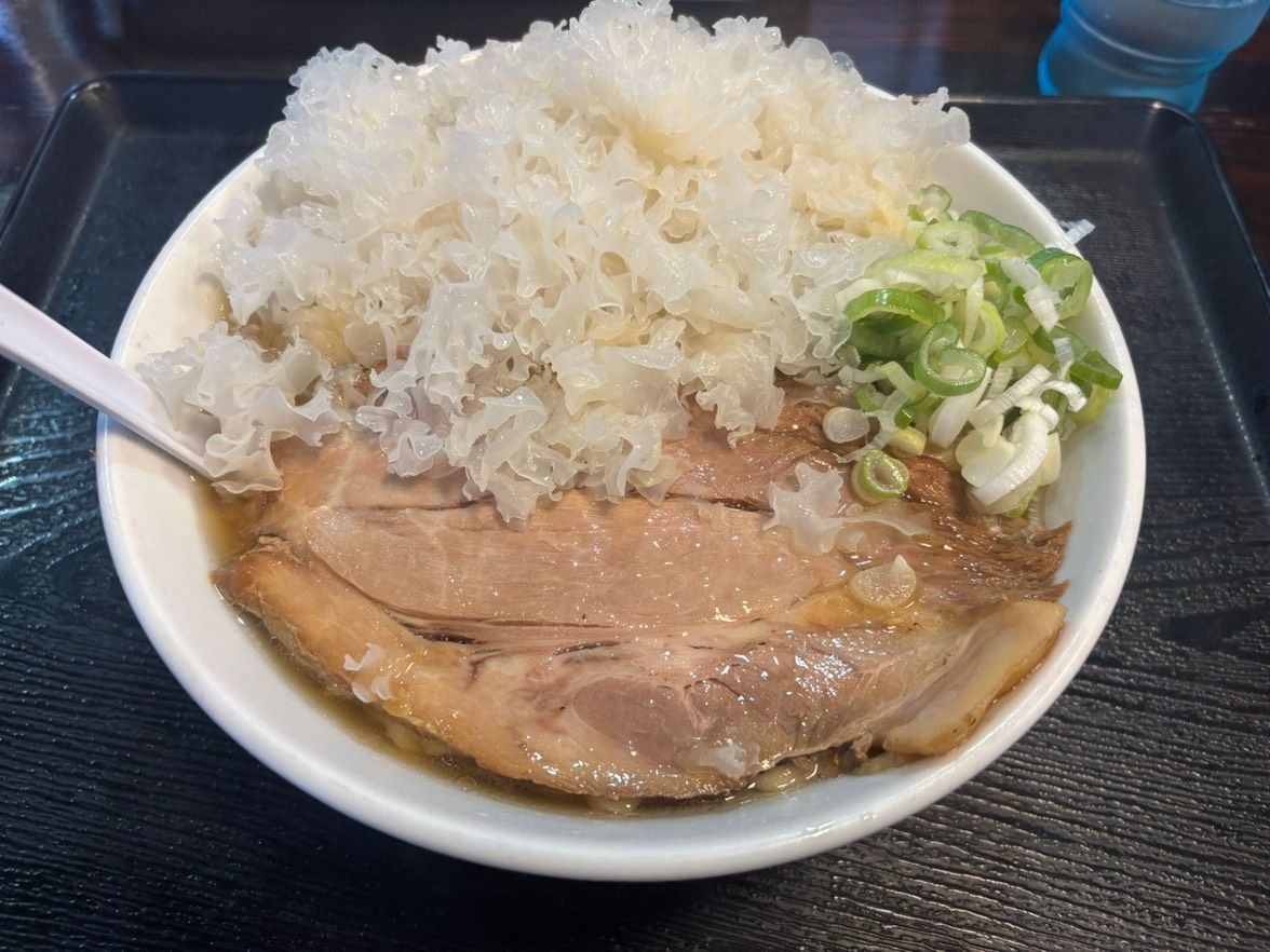 ラーメン キクラゲトッピング