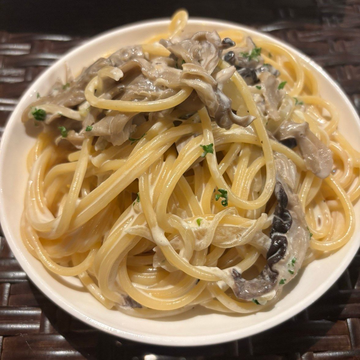 クリームパスタ
