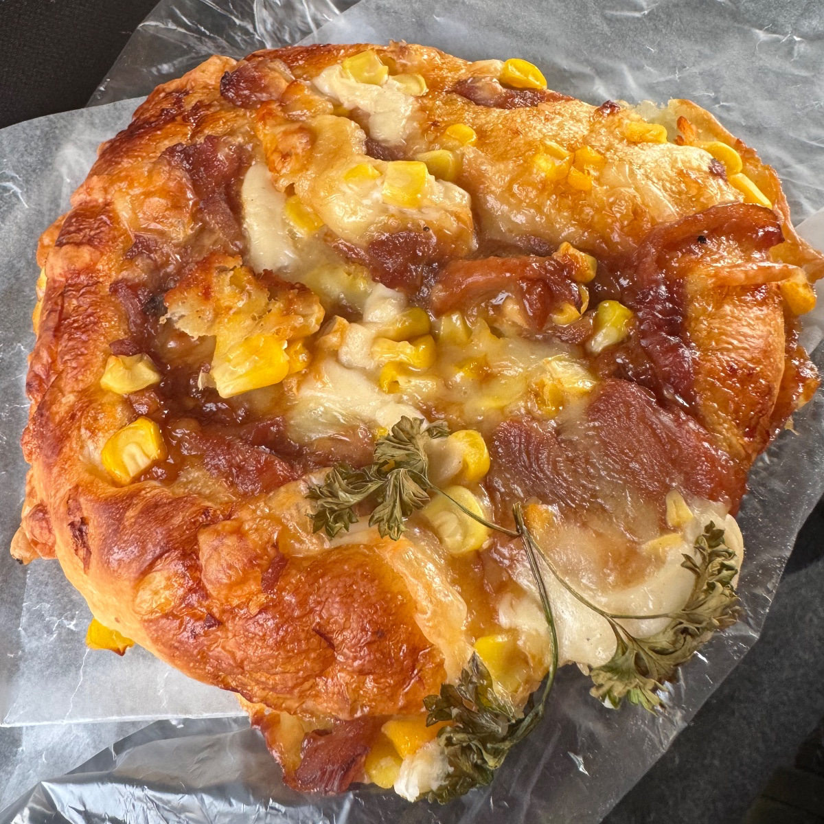 てりやきチキンのグラタン