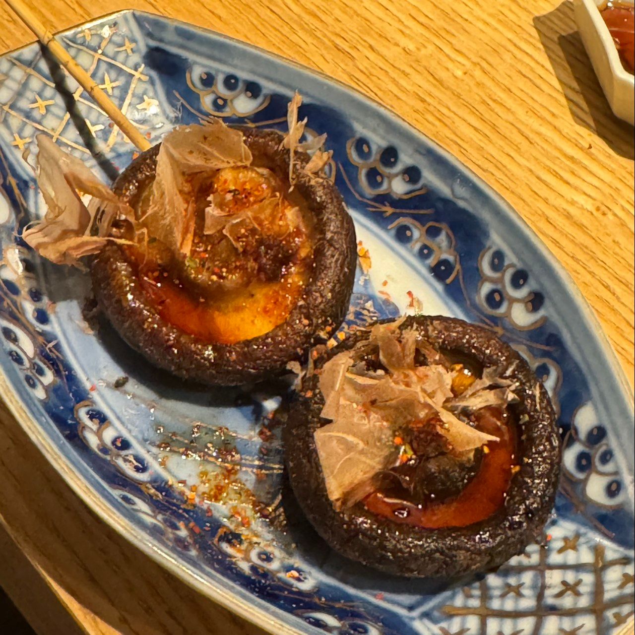 椎茸の串焼き