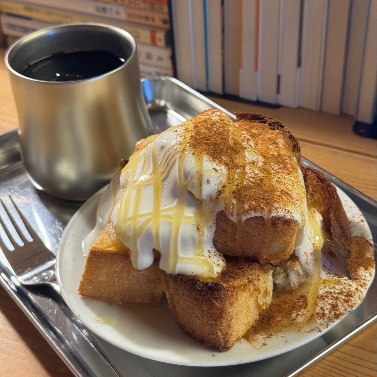 シナモンハニートースト