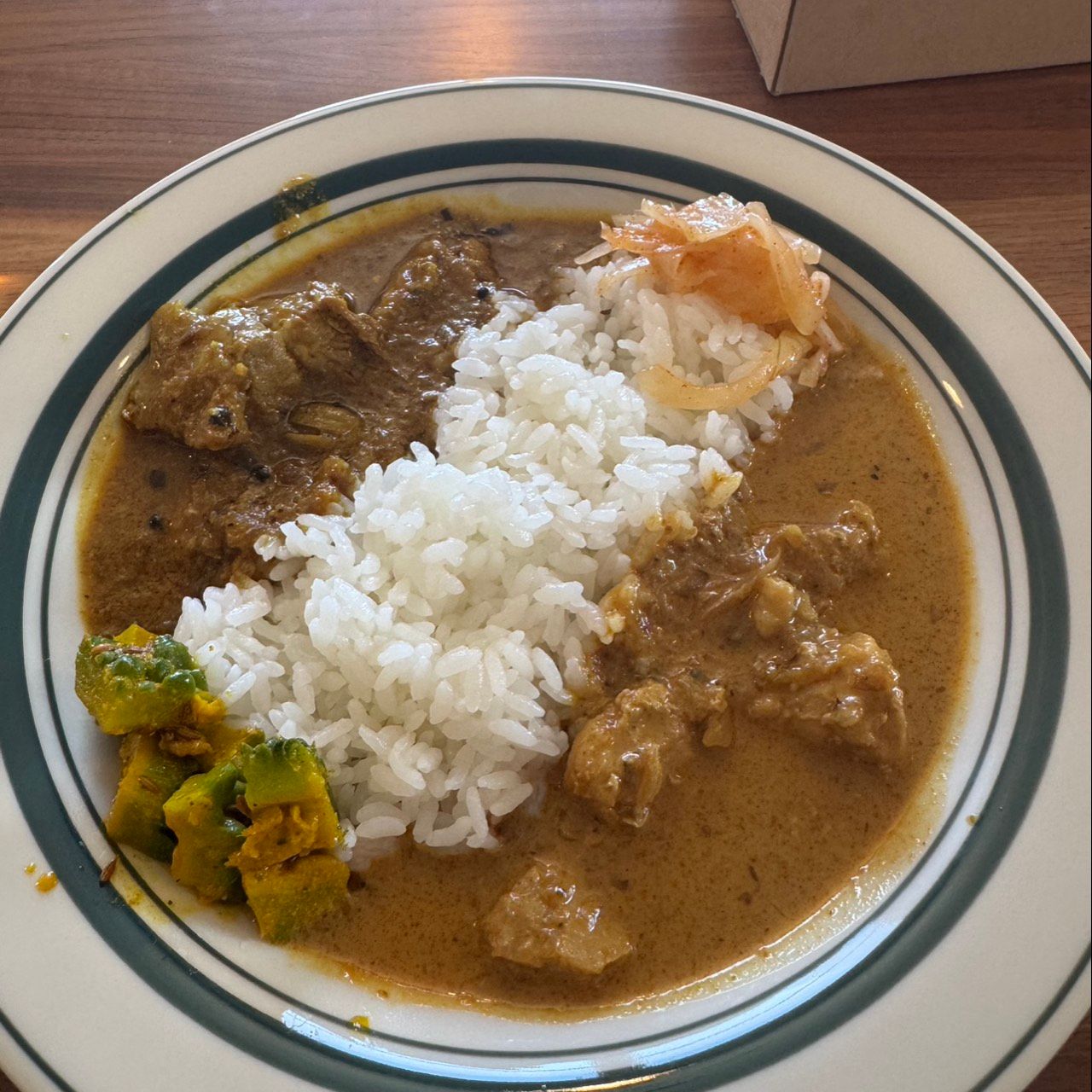 あいがけカレー
