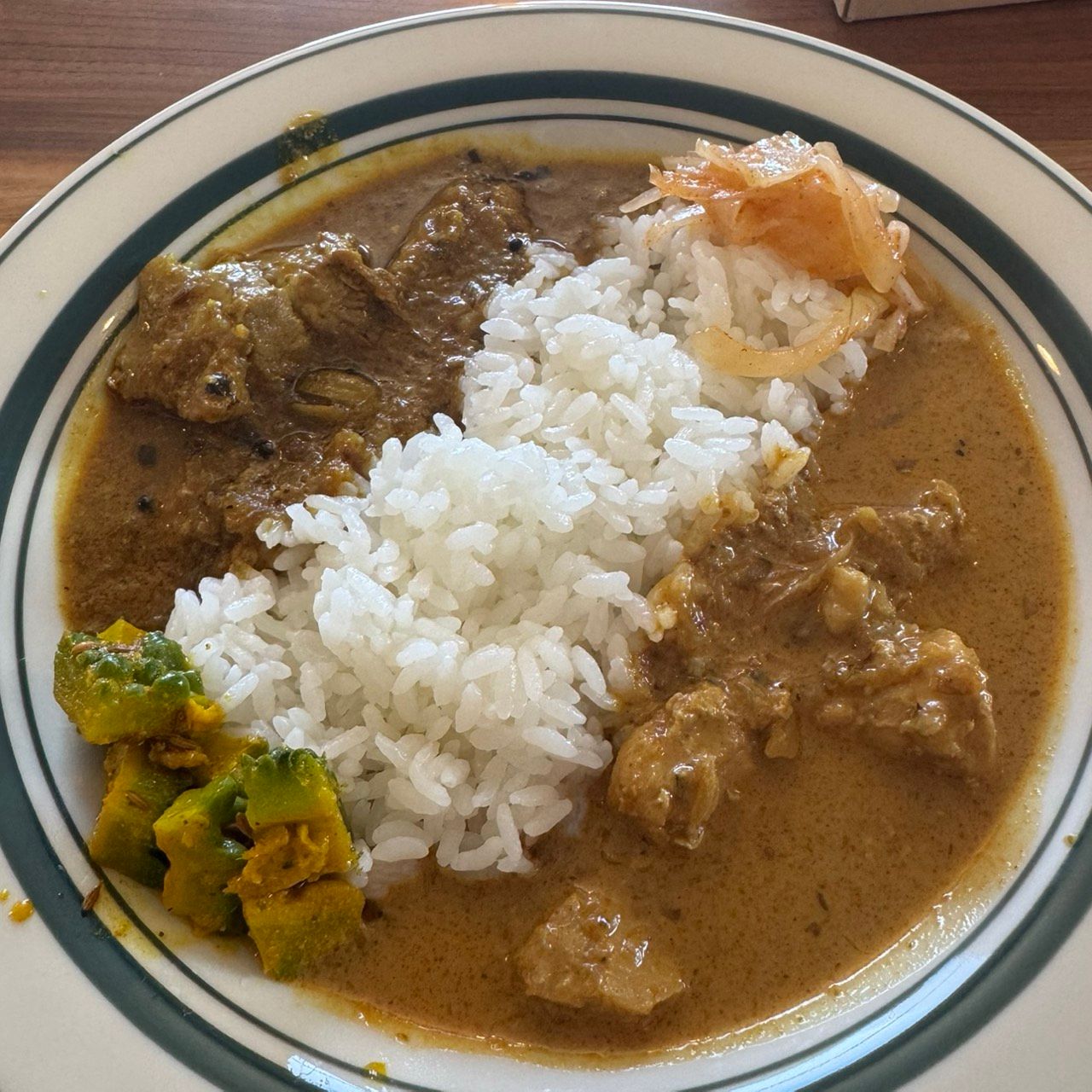 あいがけカレー