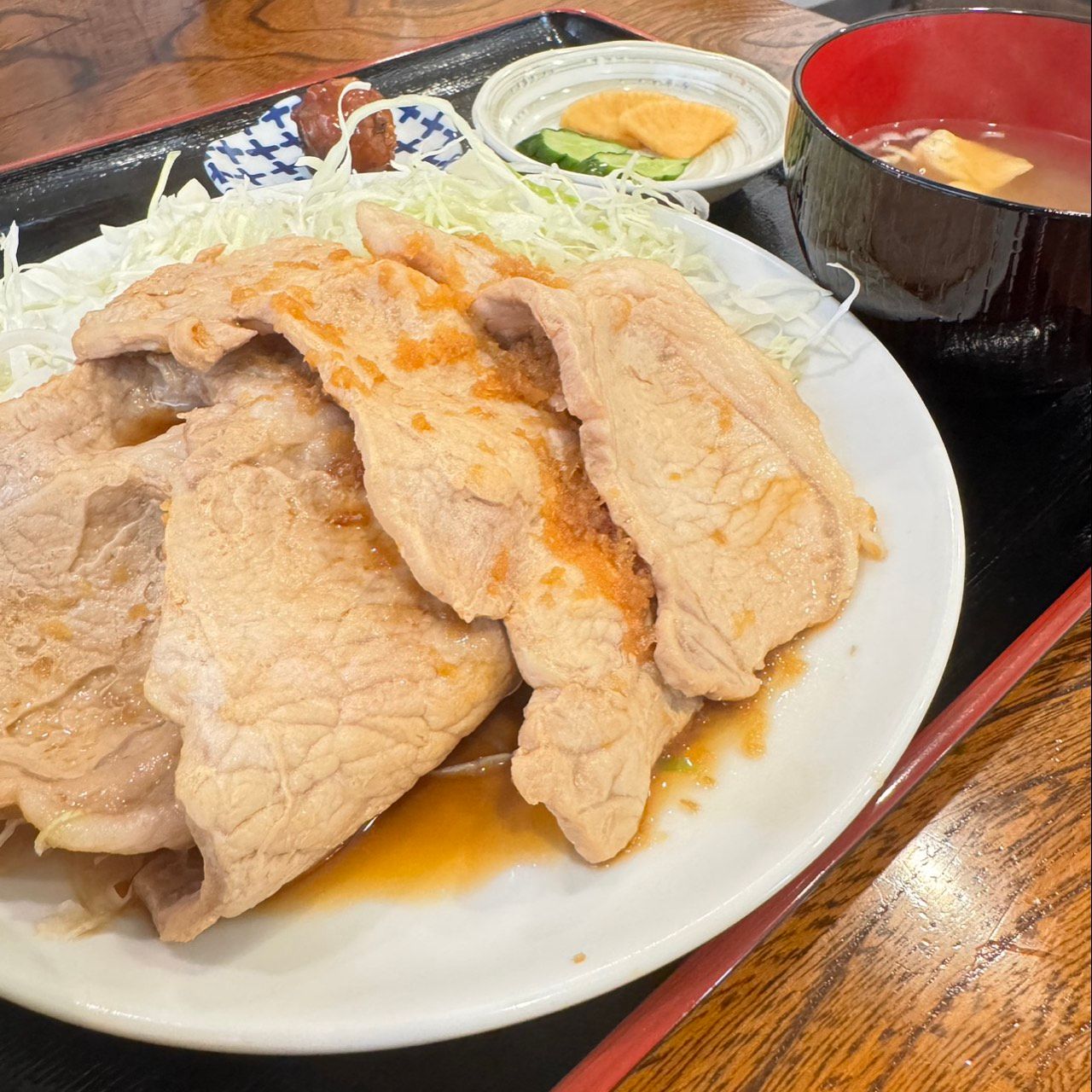 生姜焼き定食