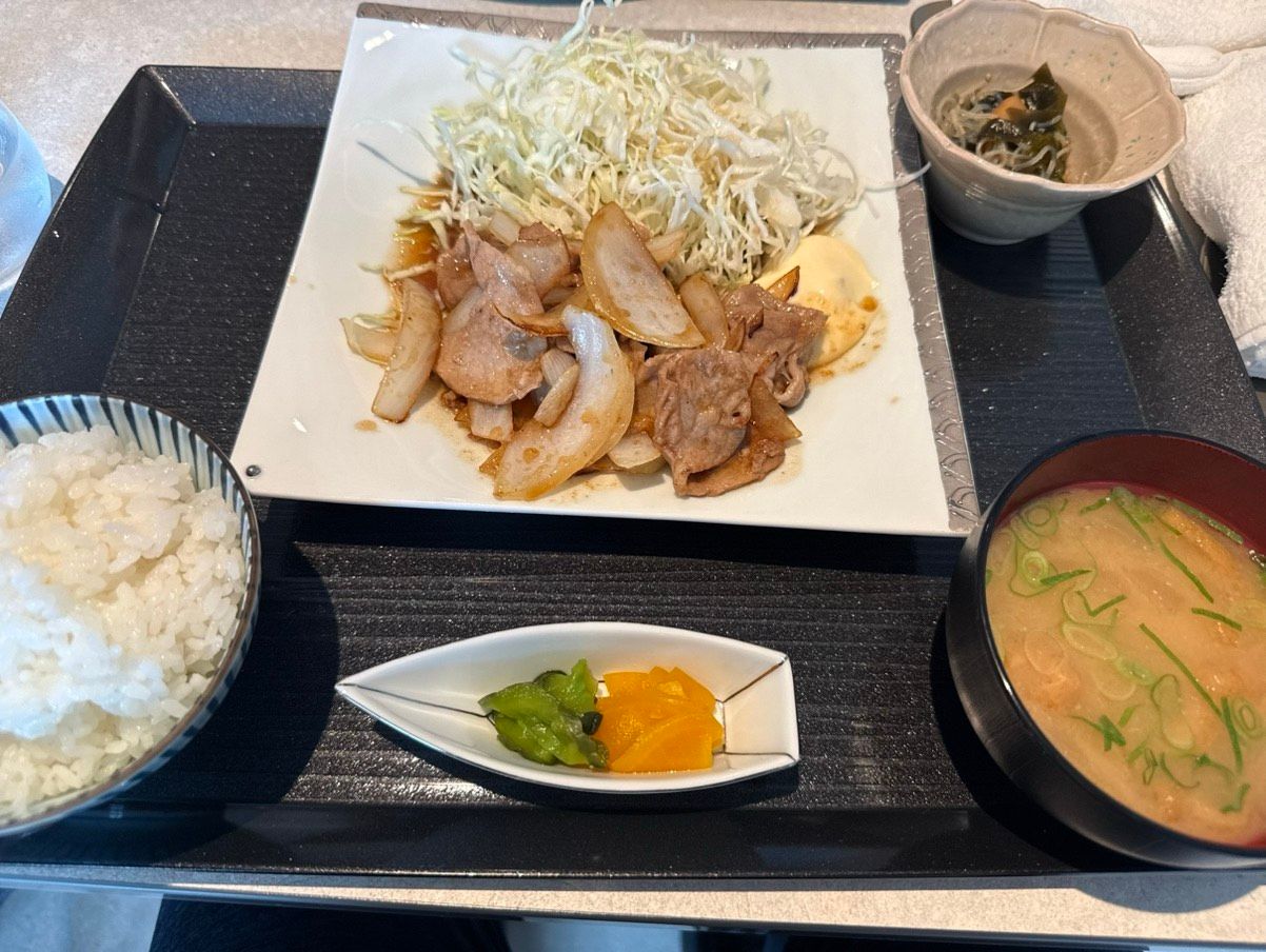 豚生姜焼き定食