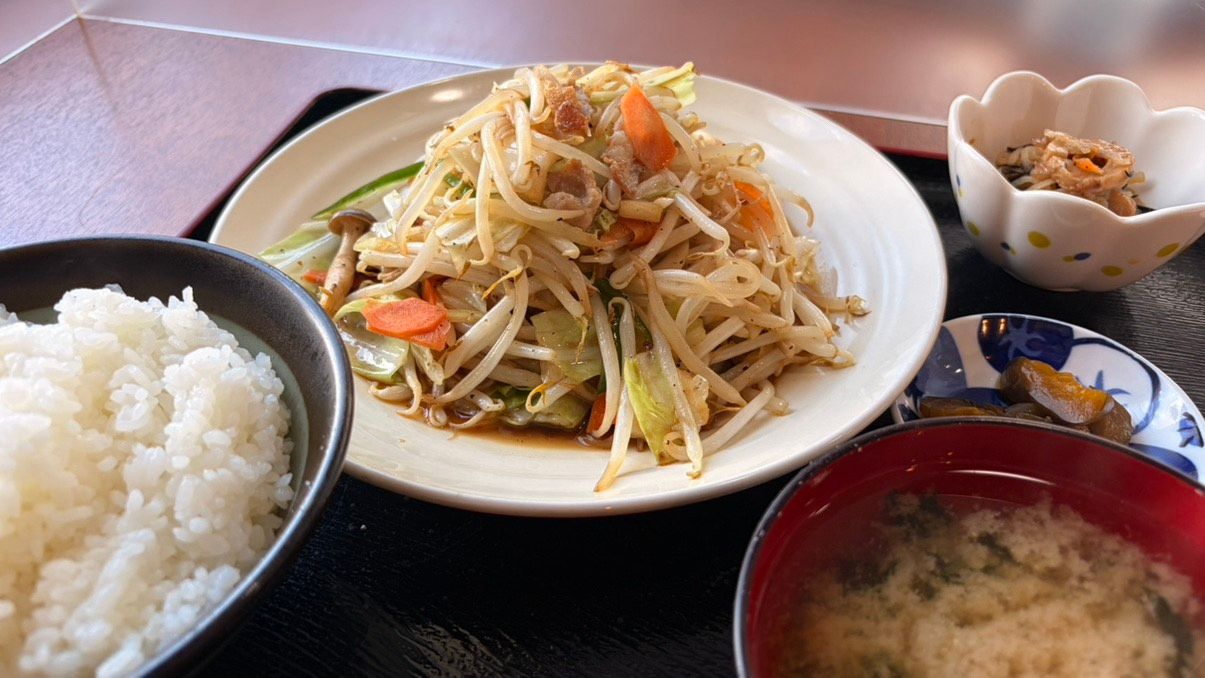 野菜炒め定食