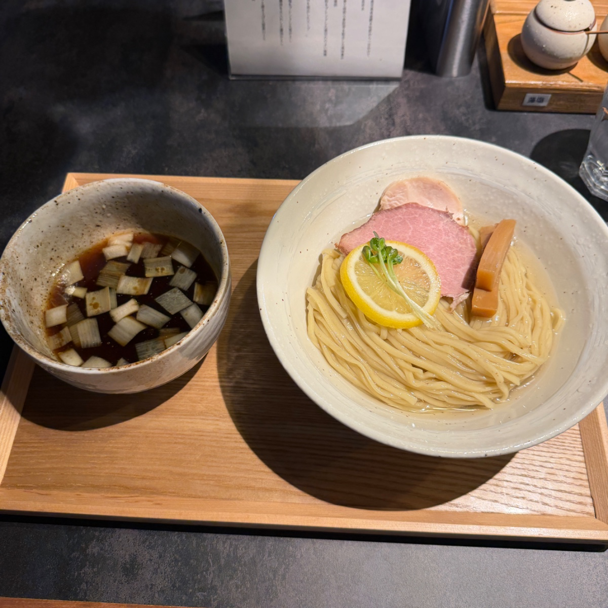 昆布水つけ麺